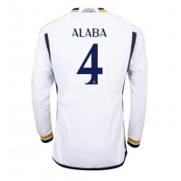 Real Madrid David Alaba #4 Hjemmedrakt 2023-24 Langermet